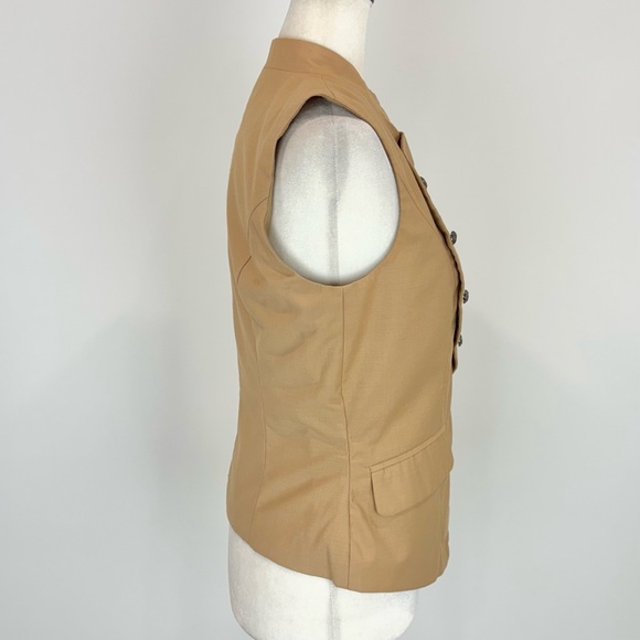Vero Moda tan military waistcoat - Picture 3 of 8